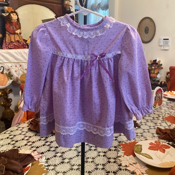Vintage Precious Originals Infant Girls Dress size 18 months - Picture 13 of 16